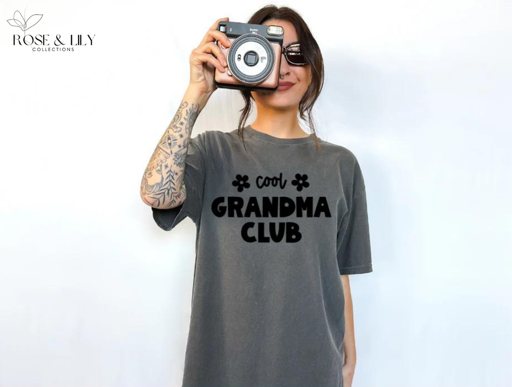 Cool Grandma Club T-Shirt