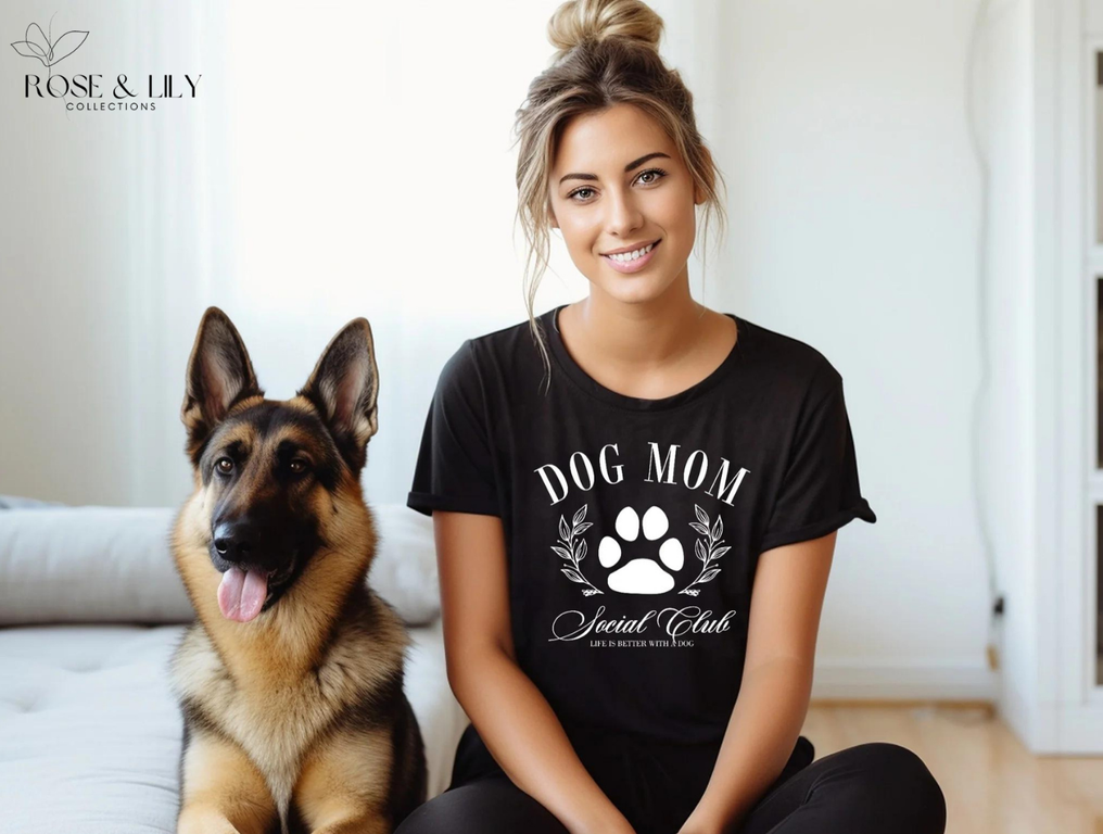 Dog Mom Social Club T-Shirt