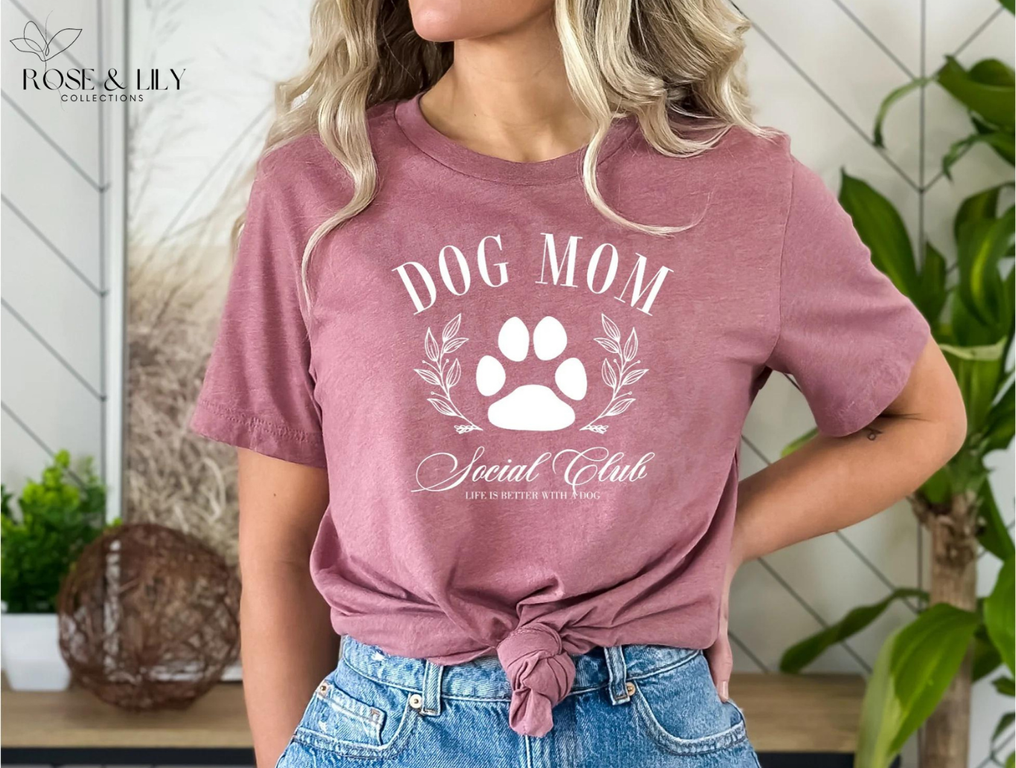 Dog Mom Social Club T-Shirt